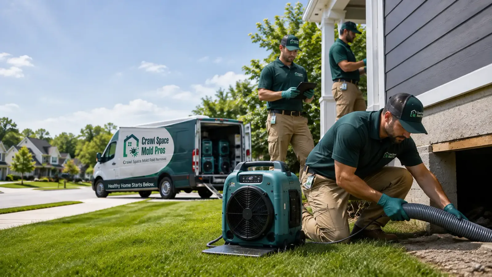 Crawl Space Mold Removal in Prosper, TX